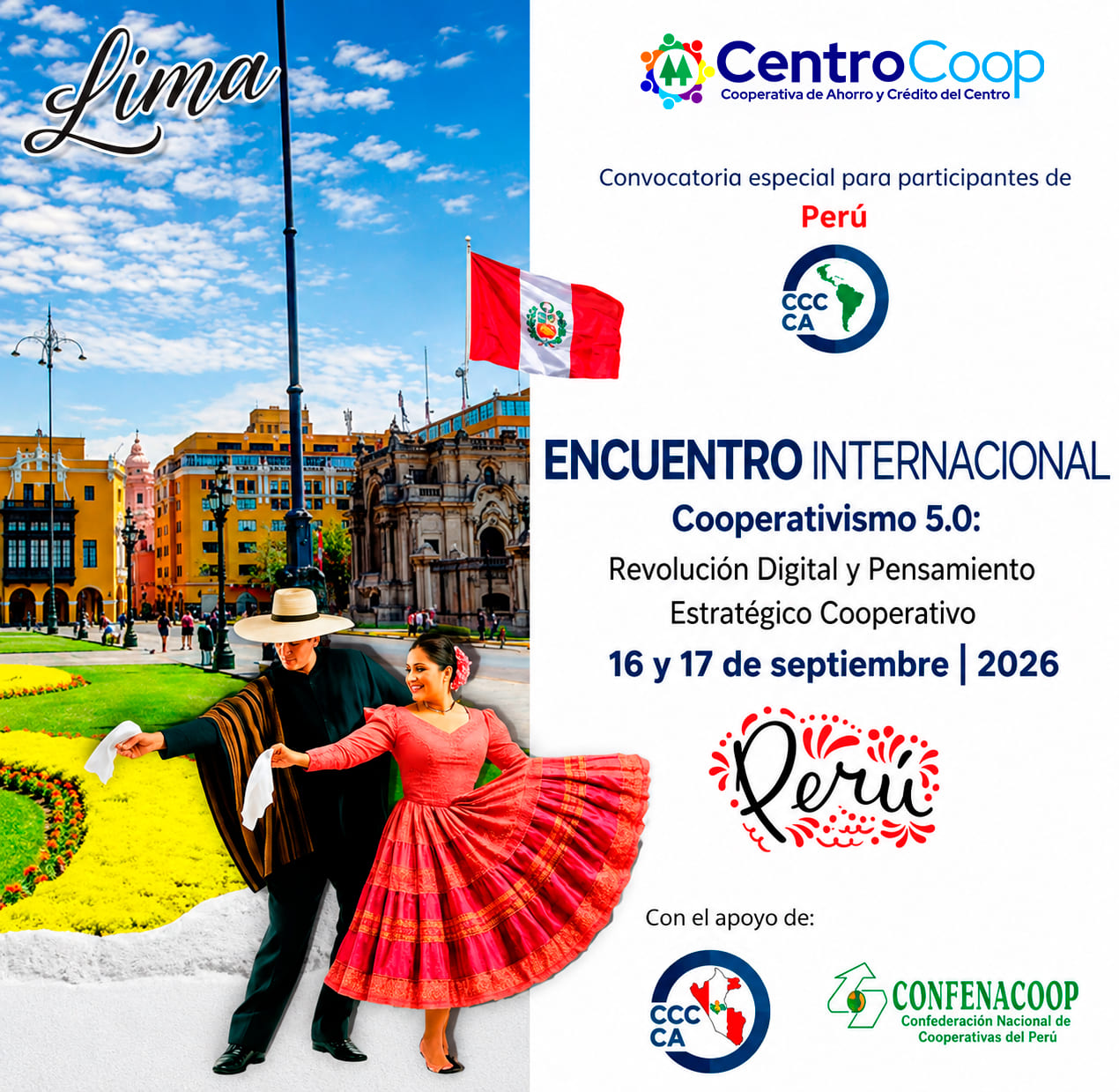 Líderes Cooperativos de América Latina y el Caribe se reúnen en Perú